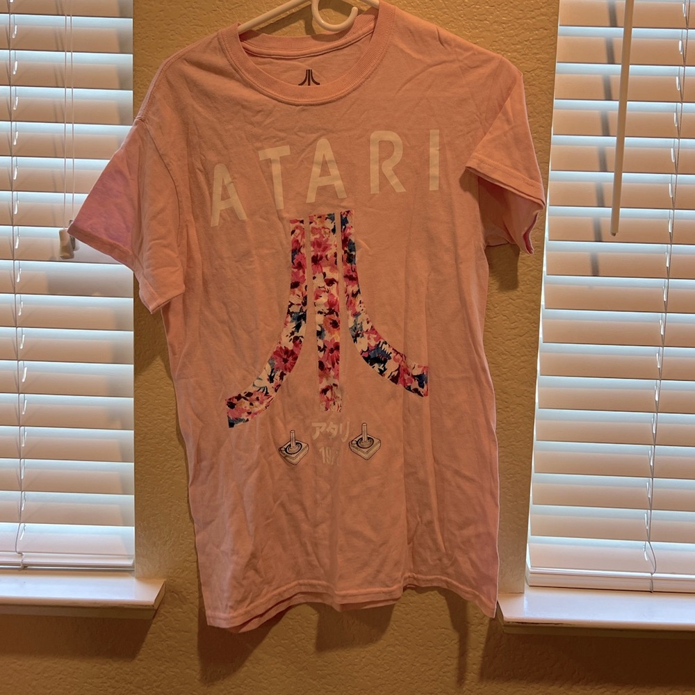 Pink Atari t shirt